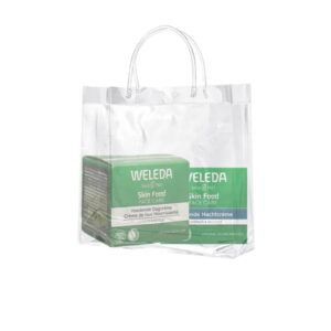 Weleda Skin Food Face Care Voordeelset – Dag & Nacht Crème – 2×40 ml – Natuurlijk & Voedend – Cadeau in Transparant Tasje
