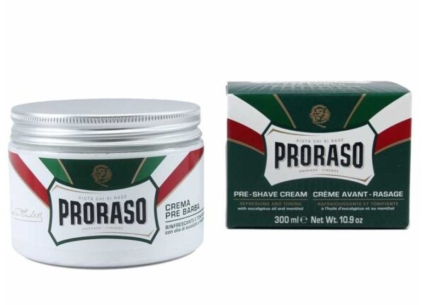 Proraso Green Pakket – Verfrissende Scheerset met Aftershave Lotion, Pre-Shave Crème, Scheerzeep & Scheerkwast - Afbeelding 4