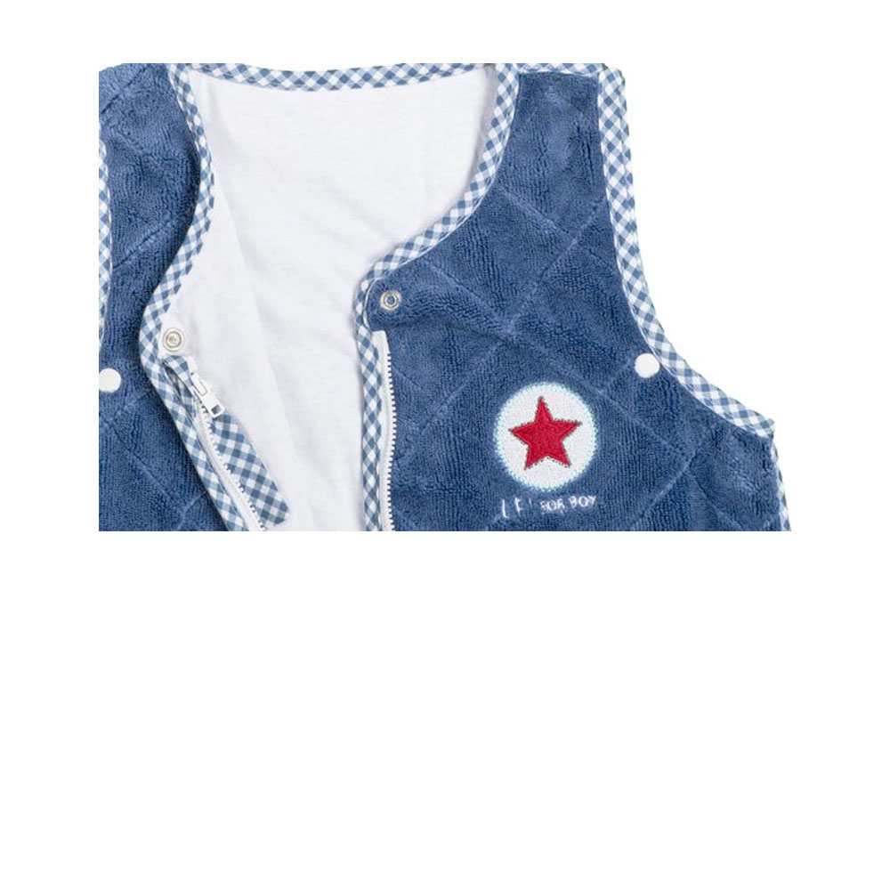 Lief! Boy Uni - Slaapzak - 12-18 maanden / 110 cm - Katoen - Blauw - Afbeelding 3