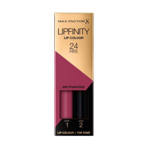 Max Factor Lipfinity Lip Colour Lippenstift-040 Vivacious-  2.3 ml + 1.9 g